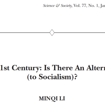 2025-04_Minqui_2013_The 21st Century- Is There An Alternative (to Socialism)_0